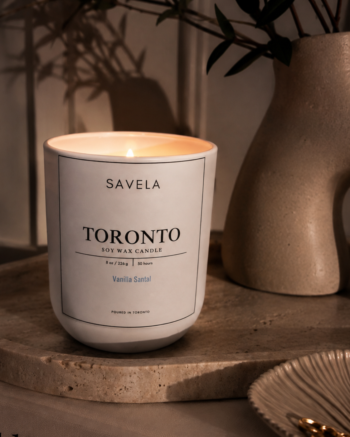 Vanilla Santal Toronto Candle