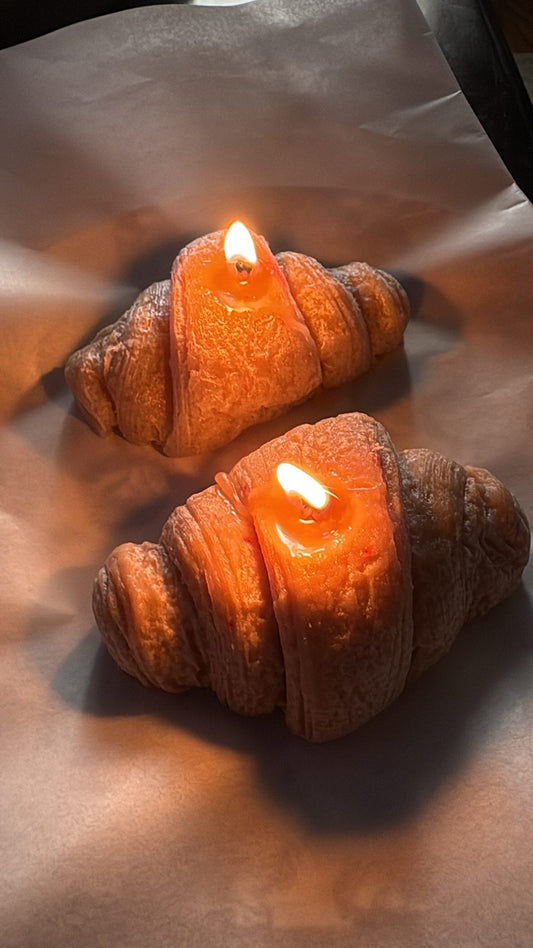 Croissant Candle